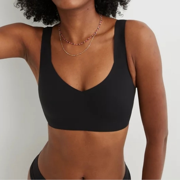Aerie Black Seamless Bralette S/P D - Picture 1 of 6